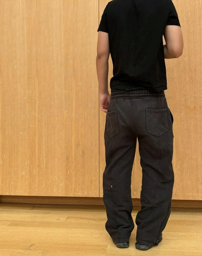 Men's Elastic Waist Sweatpants with Drawstring (Pack of 2) Track Pant